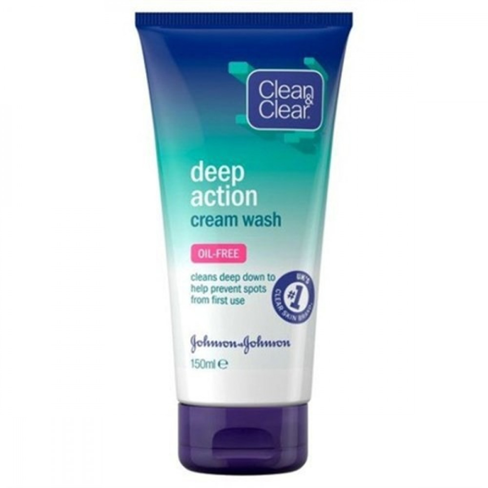 أفضل غسول للبشرة الدهنية وحب الشباب غسول كلين آند كلير للبشرة الدهنية Clean & Clear deep action oil control